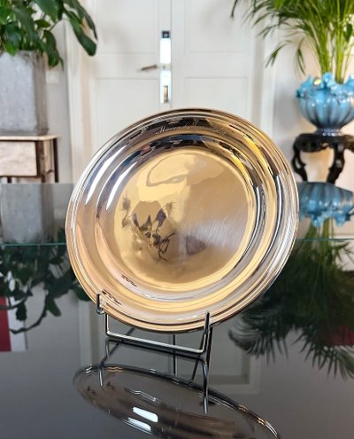 Silver Plated Serving Dish - Maison Des Journalistes - Ercuis