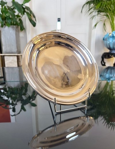 Silver Plated Serving Dish - Maison Des Journalistes - Ercuis