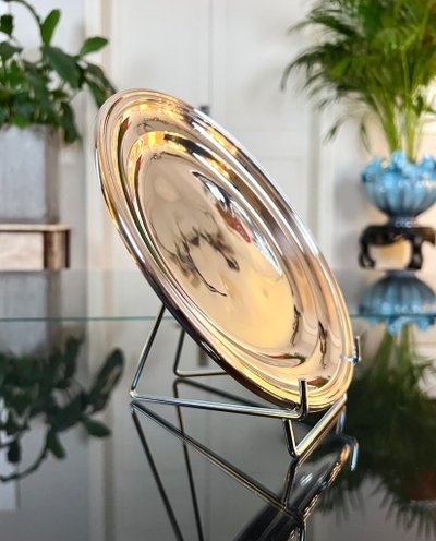 Silver Plated Serving Dish - Maison Des Journalistes - Ercuis
