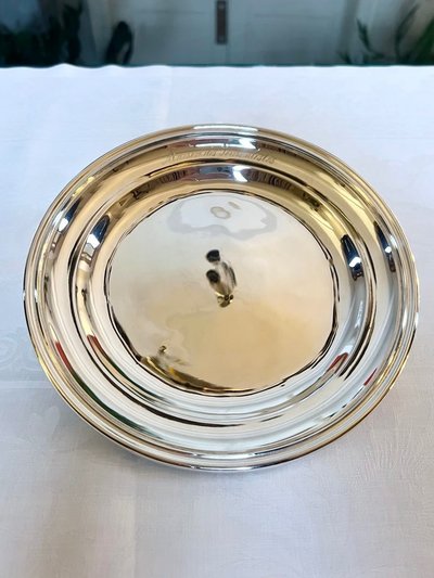 Silver Plated Serving Dish - Maison Des Journalistes - Ercuis