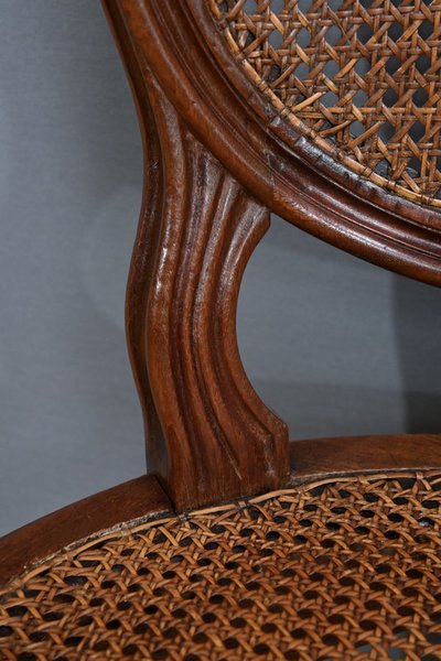 Set of 8 Mahogany Chairs, Louis XVI style – Late 19th century