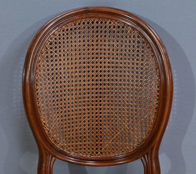 Set of 8 Mahogany Chairs, Louis XVI style – Late 19th century