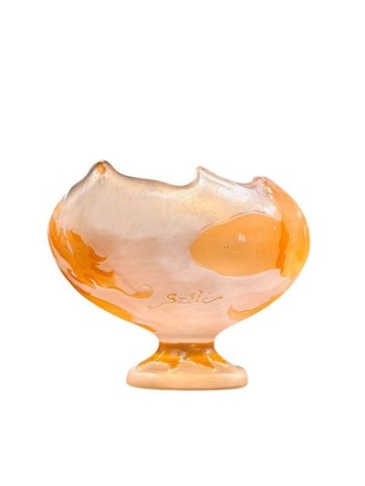 Emile Gallé Coupe Art Nouveau "Abutillon"