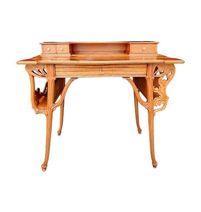 Emile Gallé Bureau Art Nouveau "Aux Ombelles"