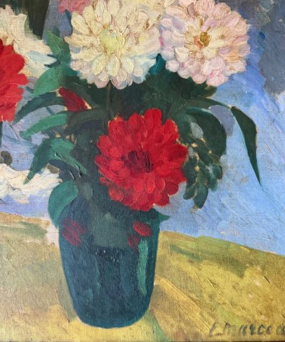 Blumenstrauß aus Pfingstrosen