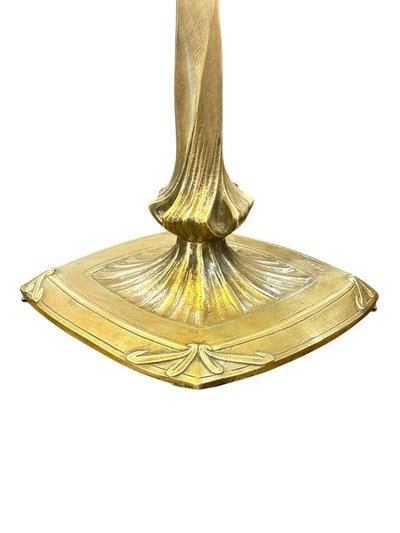 Jules Playing Art Nouveau Double Lamp