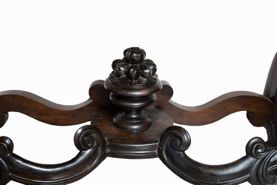 Console napolitaine ancienne Louis Philippe, XIXe siècle.
