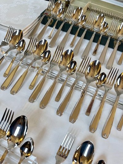 Vintage Stainless Steel Cutlery Set - Guy Degrenne - Cutlery