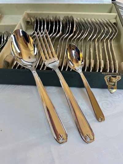 Vintage Stainless Steel Cutlery Set - Guy Degrenne - Cutlery