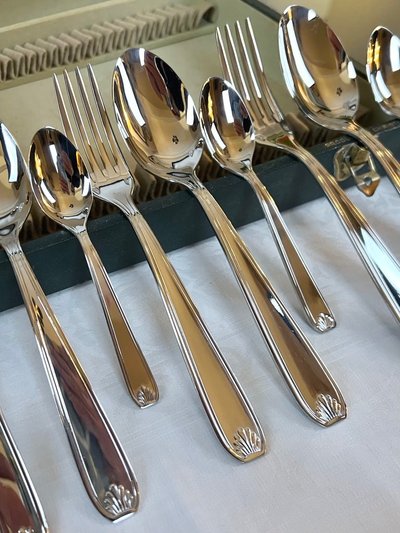 Vintage Stainless Steel Cutlery Set - Guy Degrenne - Cutlery