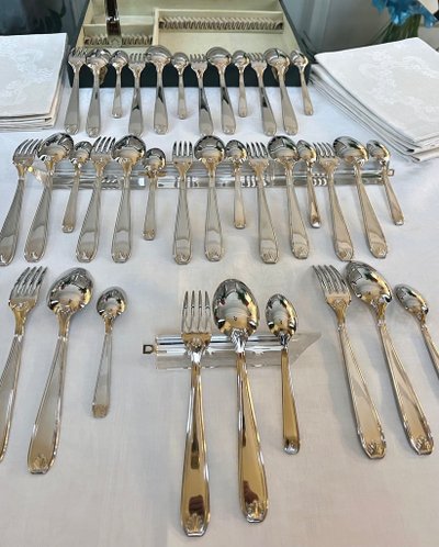 Vintage Stainless Steel Cutlery Set - Guy Degrenne - Cutlery