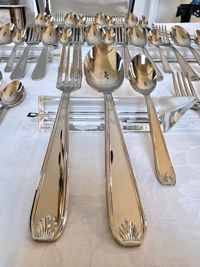 Vintage Stainless Steel Cutlery Set - Guy Degrenne - Cutlery