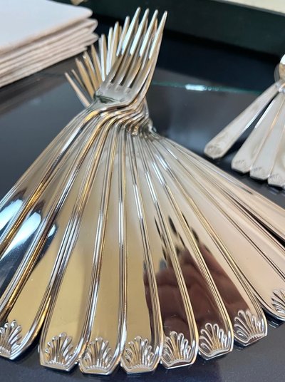 Vintage Stainless Steel Cutlery Set - Guy Degrenne - Cutlery