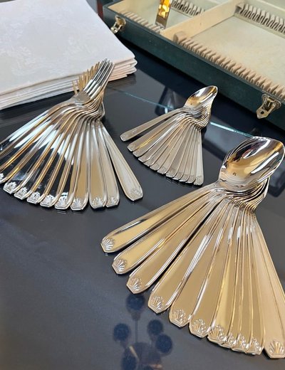 Vintage Stainless Steel Cutlery Set - Guy Degrenne - Cutlery