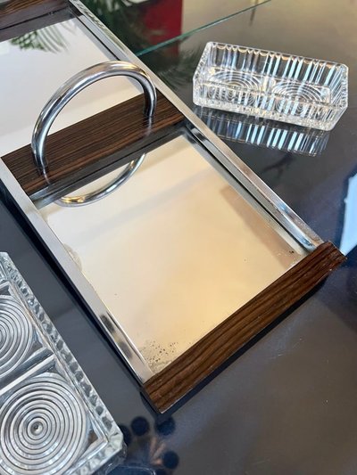 Appetizer Serving Tray - Modernist Art Deco Serving Tray