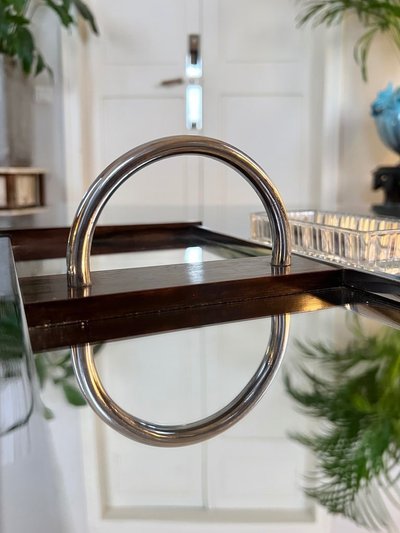 Appetizer Serving Tray - Modernist Art Deco Serving Tray