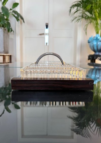 Appetizer Serving Tray - Modernist Art Deco Serving Tray