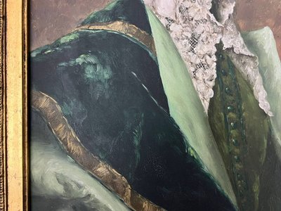 Paire De Portraits Masculins – A. D’ambrossi – Huile Sur Panneau – époque XIXe
