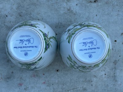 Pair of Franklin vases