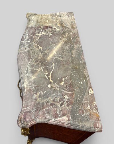 Importante Commode Tombeau En Marqueterie Estampillée De Hansen Hubert époque Louis XV XVIIIème