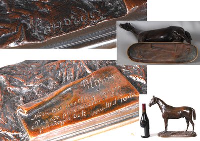 Bronzo del XIX secolo, Pierre LENORDEZ 1815/1892, Bronzo