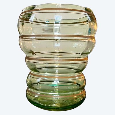 Vaso in vetro vintage - Grande dimensione - XX secolo 1960 - 70