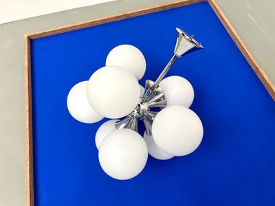 Space Age "Sputnik" ceiling light, 1960s
