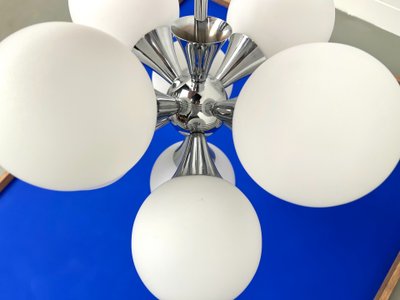 Space Age "Sputnik" ceiling light, 1960s