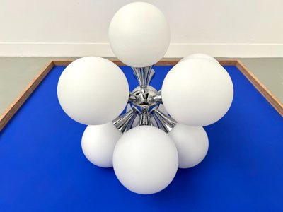 Space Age "Sputnik" ceiling light, 1960s
