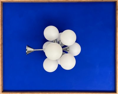 Space Age "Sputnik" ceiling light, 1960s
