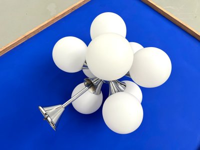 Space Age "Sputnik" ceiling light, 1960s
