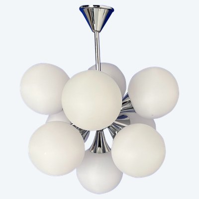 Space Age "Sputnik" ceiling light, 1960s