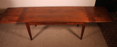 Table à Rallonge En Merisier Du 19° Siècle