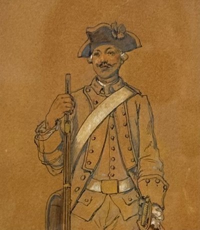 Original 18th century drawing