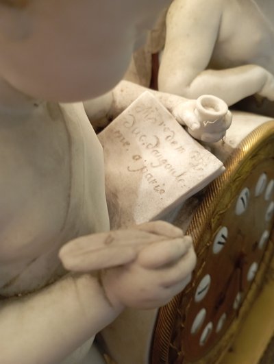 Louis XVI period clock