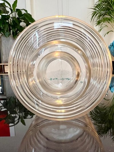 Caraffa da bar - Bouteille En Verre - Filets d'Or Fin - Art Déco