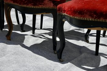 Suite Of Ten (10) Napoleon III Seats, 19th Century