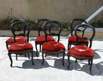 Suite Of Ten (10) Napoleon III Seats, 19th Century