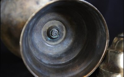 Coppia di candelieri olandesi del XVII secolo 