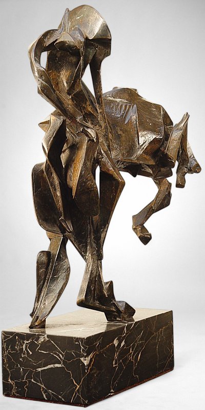 Bucephalus (also titled Alexander, King of Macedon) – Bronze sculpture by Manolis Tzobana