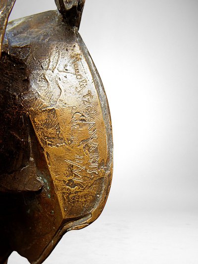 Bucephalus (also titled Alexander, King of Macedon) – Bronze sculpture by Manolis Tzobana