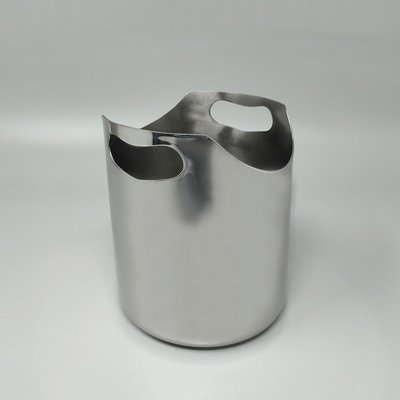 1970s Gorgeous Cocktail Shaker With Ice Bucket by Motta. Made in Italy