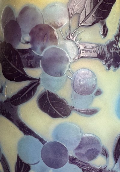 Emile Gallé Vase with Prunus