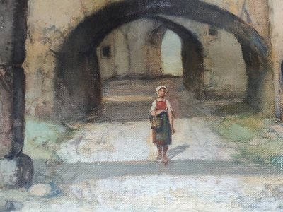 Porte en Tyrol du Sud, Jan Bogaerts, 1930