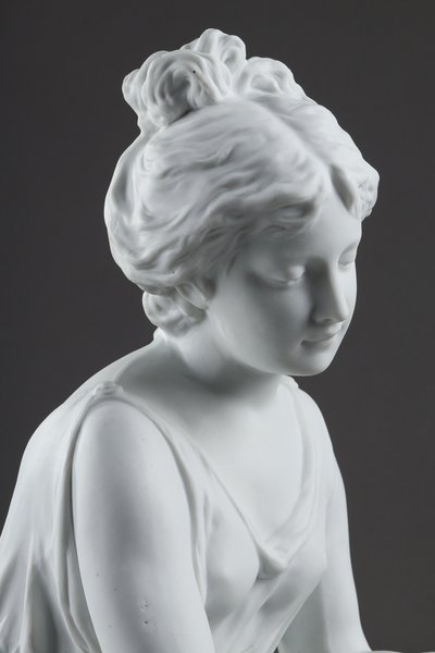Giovane donna alla fontana di Nicolas Lecorney