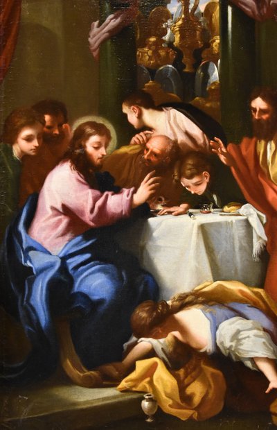 Christ And Mary Magdalene At The Banquet Of The Pharisee, Benedetto Luti