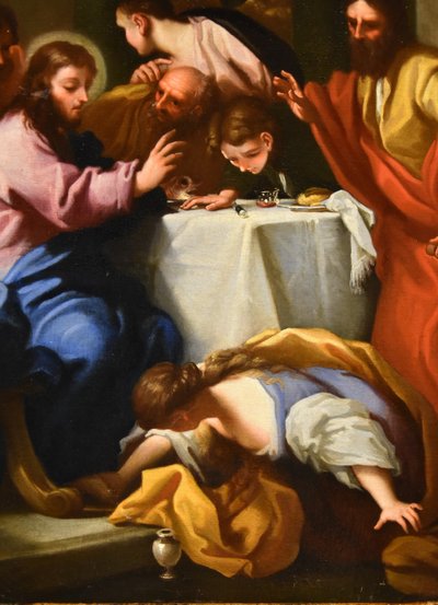 Christ And Mary Magdalene At The Banquet Of The Pharisee, Benedetto Luti