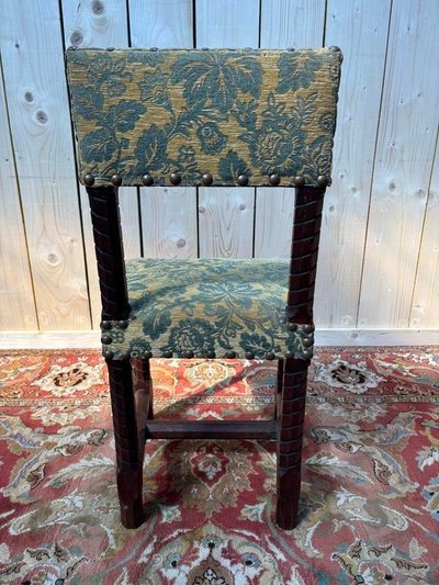 Series of 10 Louis XIII style chairs