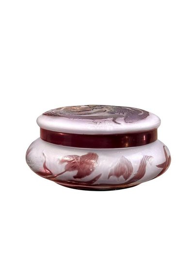 Portaconfetti Art Nouveau Emile Gallé "Orchidee"