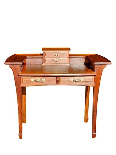 Scrivania Louis Majorelle in stile Liberty "Aux Algues"